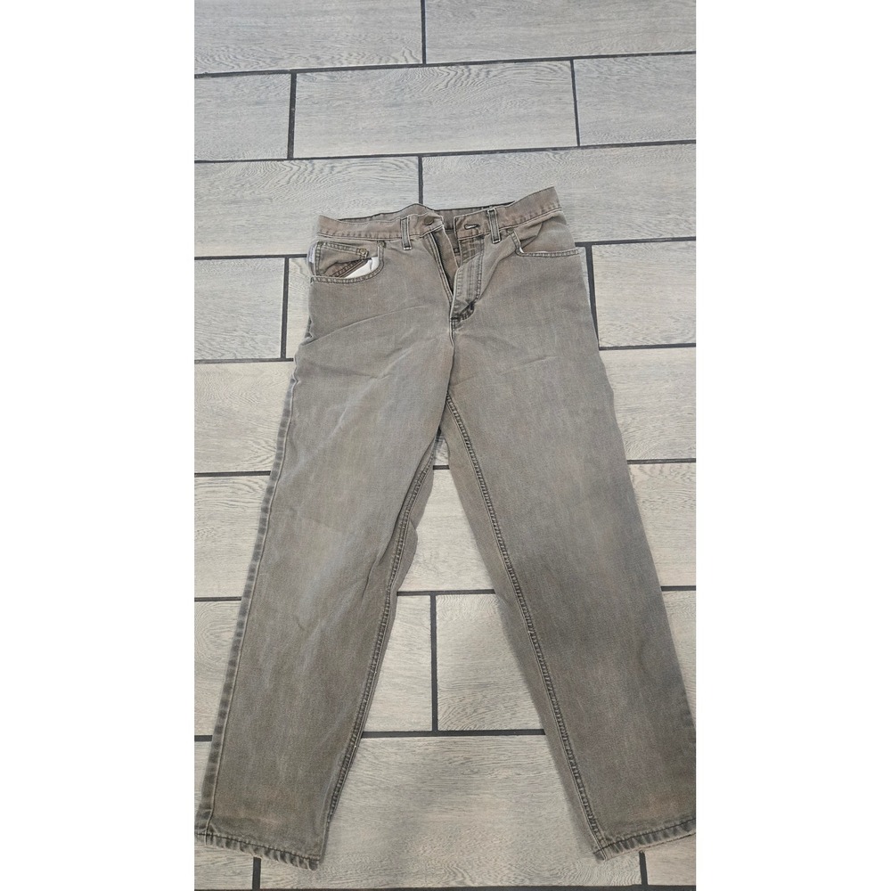 Vintage Carhartt WU182 Brown Cotton Duck Canvas Work Pants Mens 32x30 USA Made